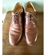 Cole Haan  Men&#39;s Oxford Shoe Size size - 9.5 Cap Toe Deep Brown - $19.99