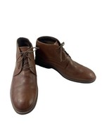 Rockport Chukka Boots Men 13 M Classic Break Shoes Brown Leather Work Bo... - $641.26 MXN
