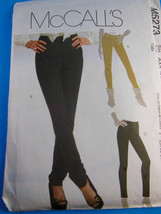 McCall&#39;s 5273 Ladies fitted legging pants Sizes 4 6 8 10 12 Uncut Factor... - £2.72 GBP