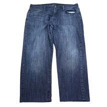 Lucky Brand Pants Mens W38 Blue Mid Rise 221 Original Straight Casual Jeans - $29.68