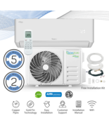 12000 BTU Mini Split INVERTER AC Heat Pump 110V 23 SEER2 Ductless WiFi Smart - $784.08