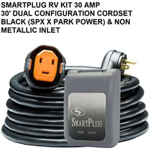 SMARTPLUG RV KIT 30 AMP 30&#39; DUAL CONFIGURATION CORDSET - BLACK-SPX X PAR... - £286.72 GBP