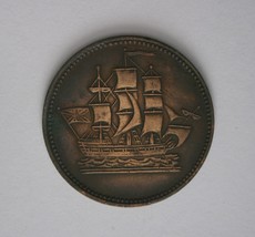 Prince Edward Island Canada Ships Colonies &amp; Commerce Token - £57.80 GBP
