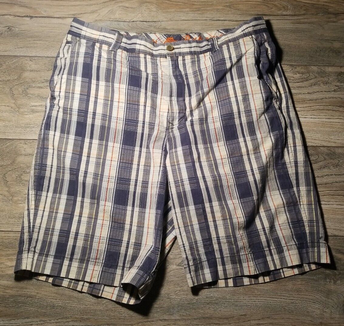 Primary image for Tommy Bahama Mens 36" Waist Beach Casual Resort Walking Shorts Textured Fabric