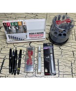 VTG Kohinoor Rapidograph Technical Pen Nib &amp; Display Box Carousel Mixed Lot - €86,83 EUR