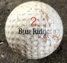 BLUE RIDGE Logo Golf Ball VINTAGE Wilson Collectors Ball Solid State - $155.56 MXN