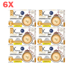 6X BK7 Seven Coffee Instant Slimming 3 in 1 for Health Natural Diet Suga... - $83.96