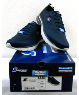 New in Box S Sport By Skechers Men&#39;s Broady Sneakers - Navy Blue Size 11.5 - $752.48 MXN