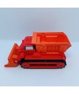 Bob The Builder Vehicle Dump Truck Red &amp; Orange 6&quot; - $11.57