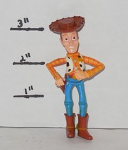 Disney Toy Story 3&quot; Woody PVC Figure VHTF Cake Topper #2 - £7.54 GBP