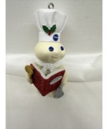 FS Pillsbury Doughboy COOKBOOK GLITTER CHRISTMAS ORNAMENT by Danbury Min... - $24.70