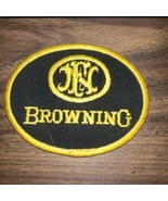 Vintage NOS unused  BROWNING  Patch advertising hunting shooting 3&quot; x 4&quot; - $14.01 CAD