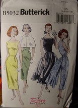 Sewing Pattern Retro 1952 Dress & Capelet sizes 6-12 Uncut 5032 - £6.38 GBP