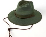 Henschel Men&#39;s Packable Aussie Breezer Green Safari Hat XL New - $49.40