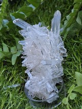 Optical Needle Quartz Crystal Specimens - Clear Quartz Cluster-3 - $1,290.68 MXN