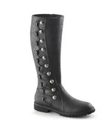 SALE GOTHAM-109 MENS Renaissance Medieval Side Button Black Costume Boot... - €65,27 EUR