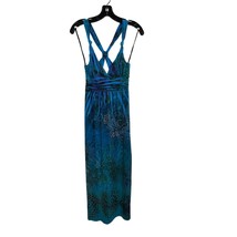 Jodi Kristopher Blue Long Maxi Dress Size Small  - £24.59 GBP