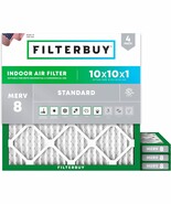 Pleated Hvac Ac Furnace Air Filters Replacement (Actual Size: 9.50 X, Pa... - $866.07 MXN