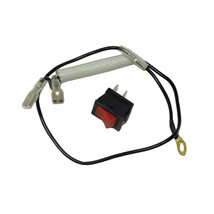 GENUINE ON OFF / STOP SWITCH WITH WIRES FOR SCHEPPACH CSP2540 25CC CHAINSAW - £7.75 GBP