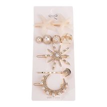 Alloy Medium Hair Accessories Girls Hair Pins for Buns Hair Clips Cute Barettes  - £8.88 GBP+