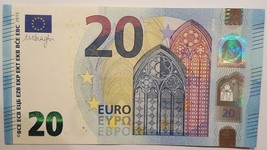 NEW 20 EURO BANKNOTE BU UNC CONDITION RARE ISSUE 2017 - £43.82 GBP