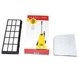 1 Carpet Pro Vacuum Filter CPU12-F HEPA Filtration / Seconday CPU-2, 2T - $23.98