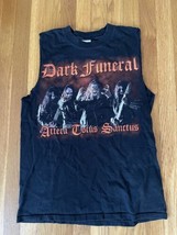 Dark Funeral Attera Totus Sanctus 2006 European Tour Shirt Size M Sleeveless - $24.69