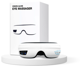 New! Vision Alive Smart Eye Massager Relieve Migraines Fatigue Tension Stress - £39.83 GBP