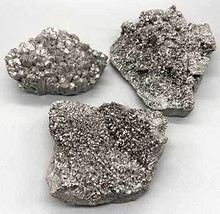 ~4.5# Crystal druse silver - $4,579.11 MXN