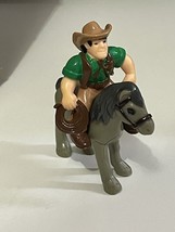 Lincoln Logs Cowboy Tex Western Figure Horse Replacement Parts  - £15.13 GBP