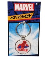 Ata-boy Marvel Avengers Spider-Man Facepalm Silver Metal Keychain Keyrin... - £6.22 GBP