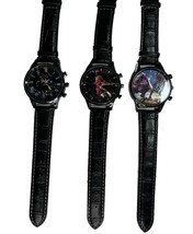 24 Piece Bulk Set NBA Player Leather Watch Variety Jordan, James, Bryant - $74.99