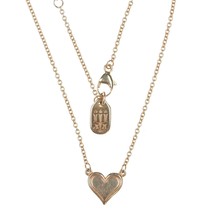 18&quot; James Avery 14k gold Delicate heart necklace - $396.00