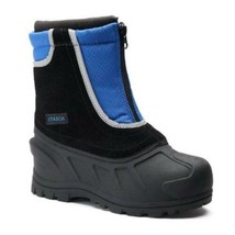 Boys Snow Boots Waterproof Winter Itasca Blue Mid Removeable Liner-size 2 - $20.79