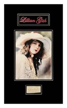 Lillian Gih Original Autograph Page Cut Museum Framed Ready to Display - $391.05