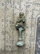 Perfect Antique Inn-Ku Statue Love Attractive Power Ancient Buddha Thai ... - $29.99