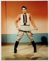 Elvis Presley holds sword full length pose Harem Holiday 8x10 inch photo - £11.89 GBP