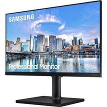 SAMSUNG FT45 24&quot; FHD 1920x1080 5ms LED LCD IPS Display Monitor F24T454FQN - £234.54 GBP