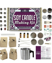DIY Gift Kits 49-Piece Soy Candle Making Kit Essential Oils, Soy Wax  Ma... - £23.54 GBP