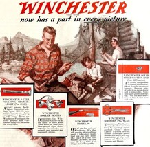 Winchester Accessories 1941 Advertisement Lithograph Firearms Guns DWCC2 - £31.59 GBP