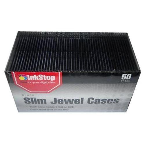 INKSTOP RSCS50 50Pk Slim Jewel Cases Color - $23.51