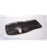 GENUINE MICROSOFT NATURAL ERGONOMIC 4000 KEYBOARD USB - NEW &amp; FACTORY SE... - €342,41 EUR