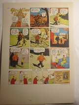 Vintage Comic Strip 10&quot; x 14&quot; Bookplate Print: Gasoline Alley - £7.47 GBP