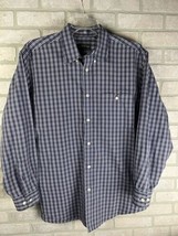 Orvis Men&#39;s Shirt  Plaid Button Up Wrinkle Free Size Large - £14.03 GBP