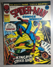 SPIDER-MAN Comics Weekly #106 (1975) Marvel Comics Iron Man Thor Uk Vg+ - £15.65 GBP