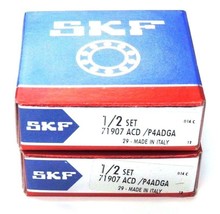 Set Of 2 Nib Skf 71907 Acd /P4ADGA Super Precision Bearings 71907ACDP4ADGA - £158.49 GBP