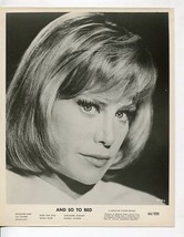 And So To Bed-Hildegarde Neff-8x10-B&amp;W-Promo Still - £30.94 GBP