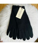 AMICALE Cashmere Touch Screen Tech Knit Gloves, Luxurious, 100%, Black, NWT - $111.29 CAD