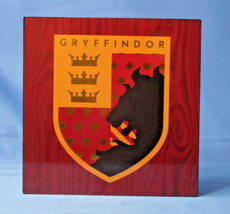 Harry Potter Gryffindor Box Sign Decorative Collectible 6&quot; x 6&quot;  17421 - £7.87 GBP