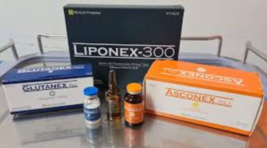 Full set Glutanex 1200mg Glutathione Lipoticin 300mg Asconex 10g Vitamin C [New] - £279.77 GBP